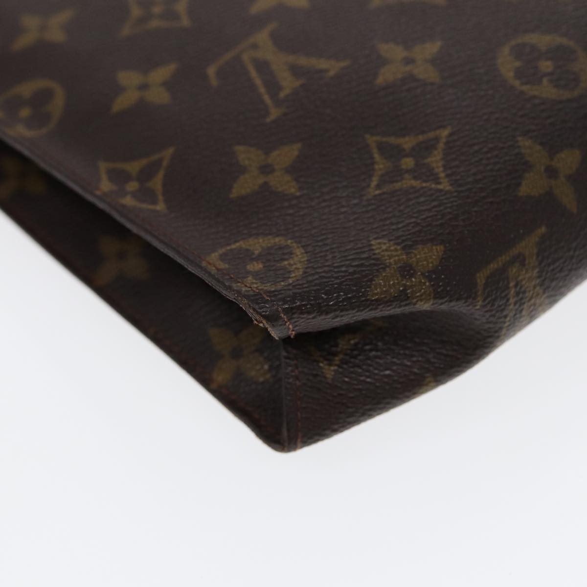 LOUIS VUITTON Monogram Poche Toilette 26 Pouch M47542 LV Auth 86313