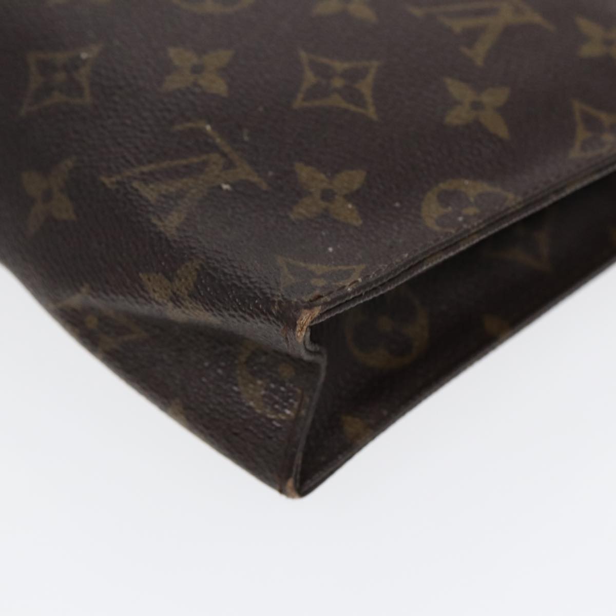 LOUIS VUITTON Monogram Poche Toilette 26 Pouch M47542 LV Auth 86315