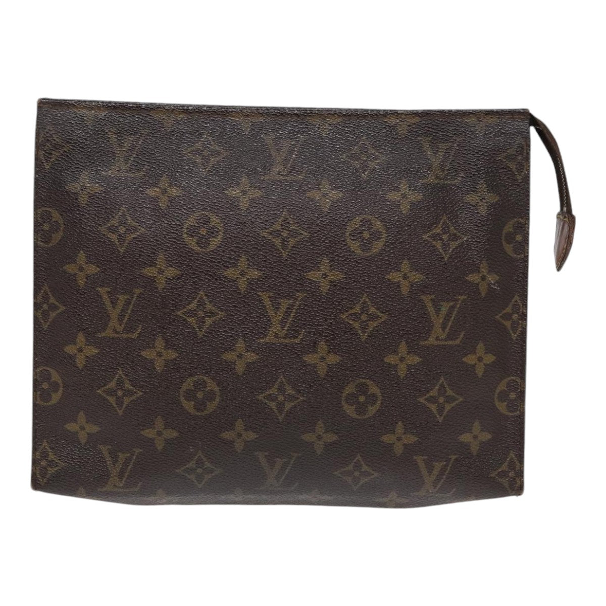 LOUIS VUITTON Monogram Poche Toilette 26 Pouch M47542 LV Auth 86315