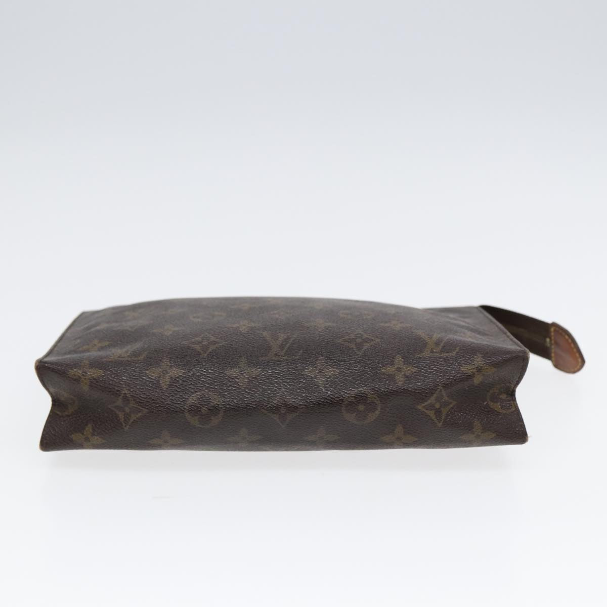 LOUIS VUITTON Monogram Poche Toilette 26 Pouch M47542 LV Auth 86315