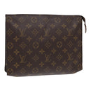 LOUIS VUITTON Monogram Poche Toilette 26 Pouch M47542 LV Auth 86316-1