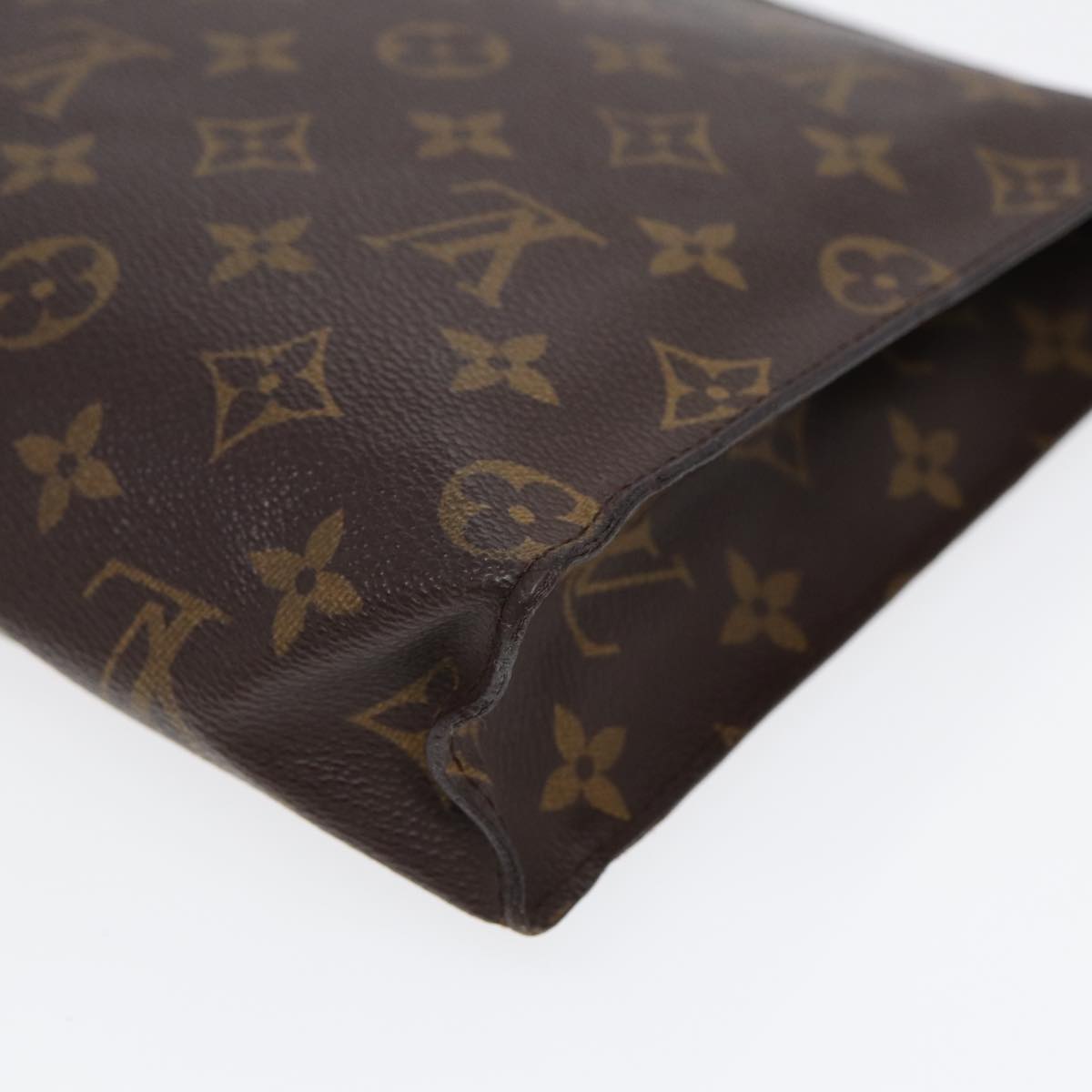 LOUIS VUITTON Monogram Poche Toilette 26 Pouch M47542 LV Auth 86316