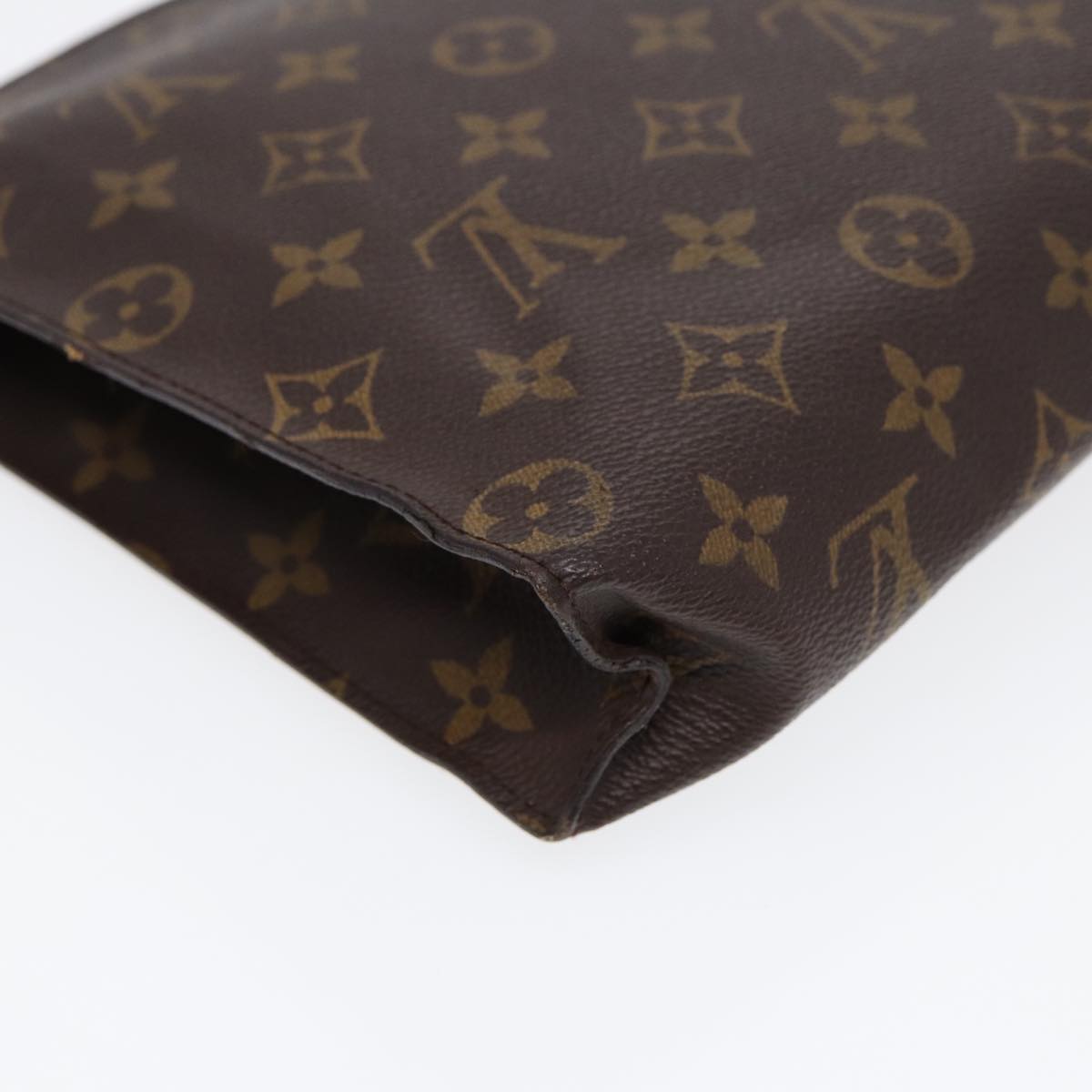 LOUIS VUITTON Monogram Poche Toilette 26 Pouch M47542 LV Auth 86316