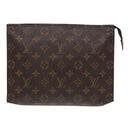 LOUIS VUITTON Monogram Poche Toilette 26 Pouch M47542 LV Auth 86316-13