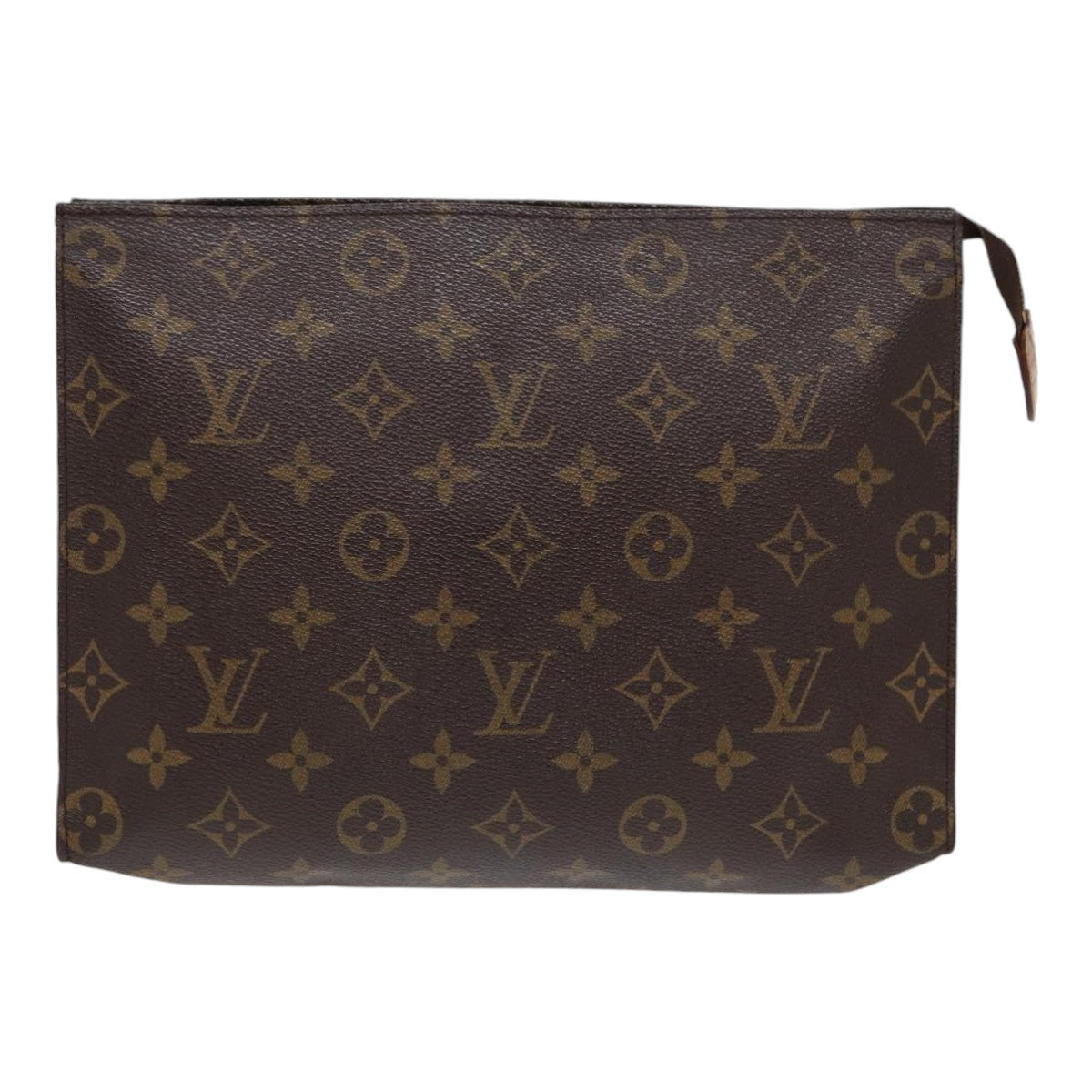 LOUIS VUITTON Monogram Poche Toilette 26 Pouch M47542 LV Auth 86316