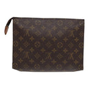 LOUIS VUITTON Monogram Poche Toilette 26 Pouch M47542 LV Auth 86316-2