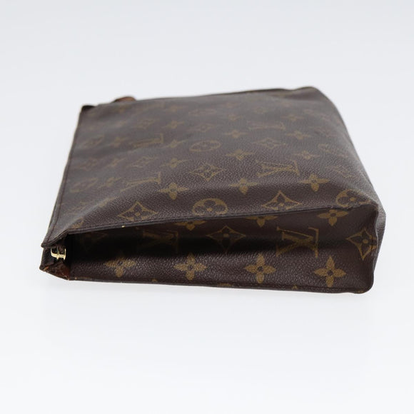 LOUIS VUITTON Monogram Toilette 26 Etui M47542 LV Auth 86316