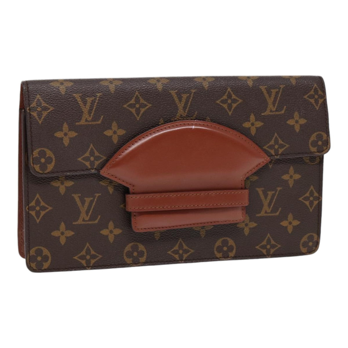 LOUIS VUITTON Monogram Chaillot Clutch Bag M51786 LV Auth 86317