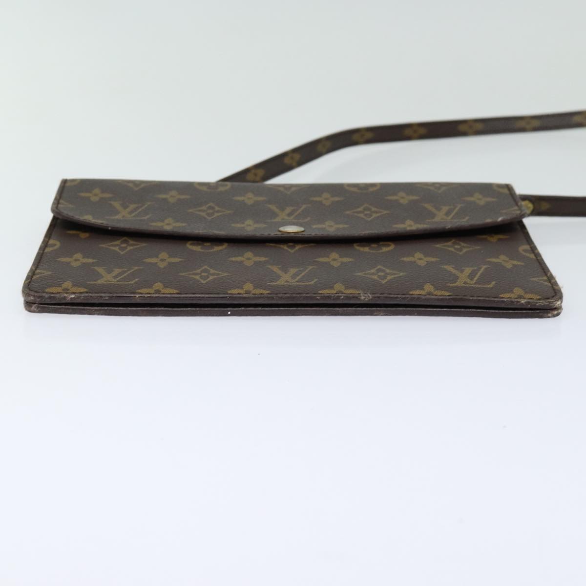 LOUIS VUITTON Monogram Double Rabat Shoulder Bag M51815 LV Auth 86319