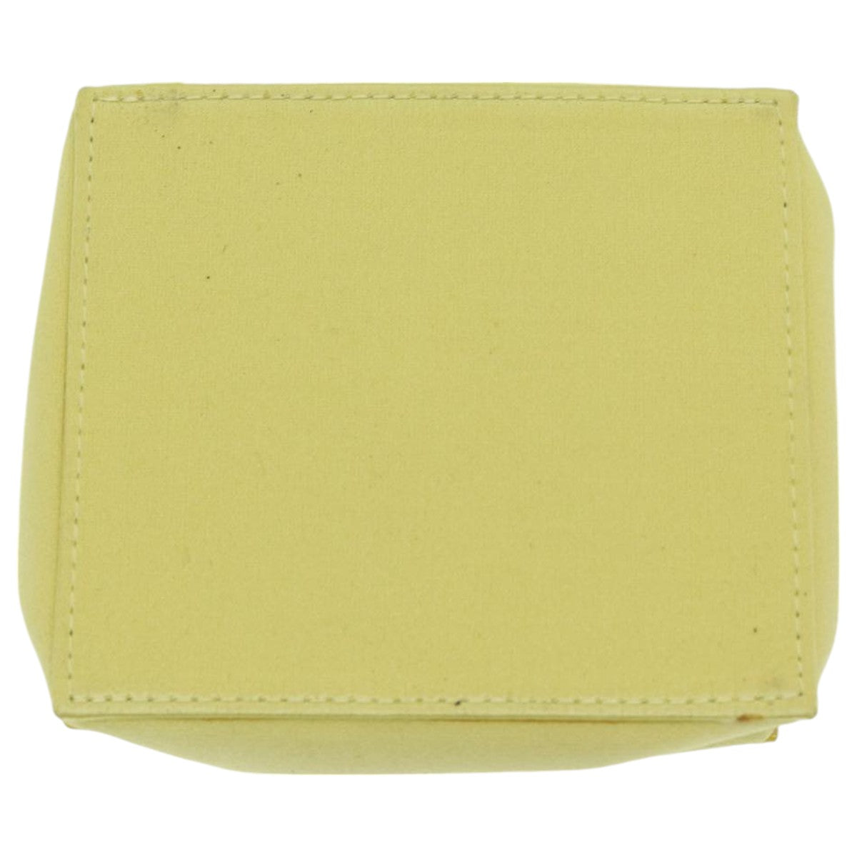 PRADA Coin Purse Nylon Yellow M634 Auth 86325 - 0