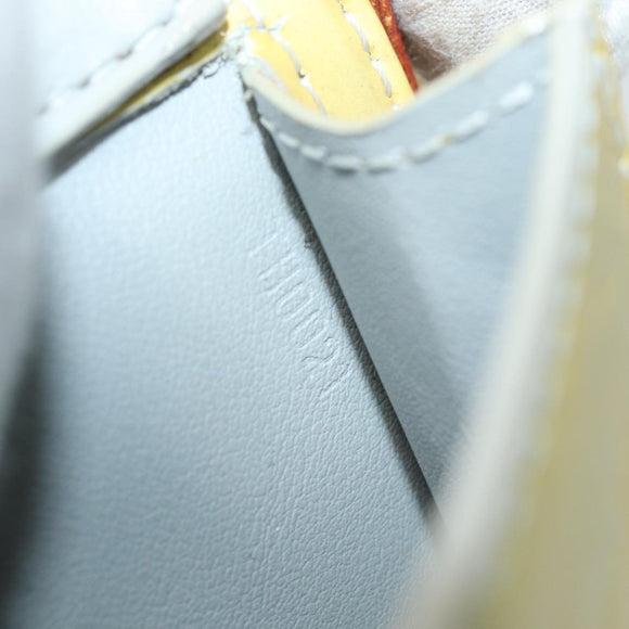 LOUIS VUITTON Monogram Vernis Motto Accessory Pouch Gris M91030 LV Auth 86327