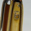 LOUIS VUITTON Monogram Vernis Motto Accessory Pouch Gris M91030 LV Auth 86327-6