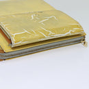 LOUIS VUITTON Monogram Vernis Motto Accessory Pouch Gris M91030 LV Auth 86327-8