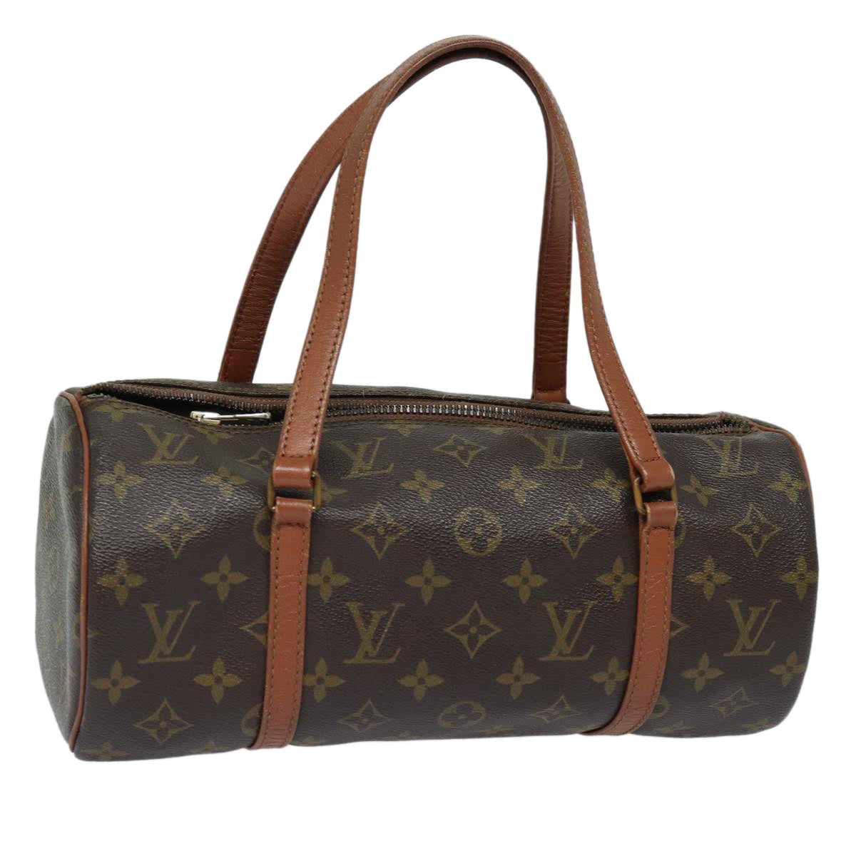 LOUIS VUITTON Monogram Papillon 30 Hand Bag M51385 LV Auth 86330