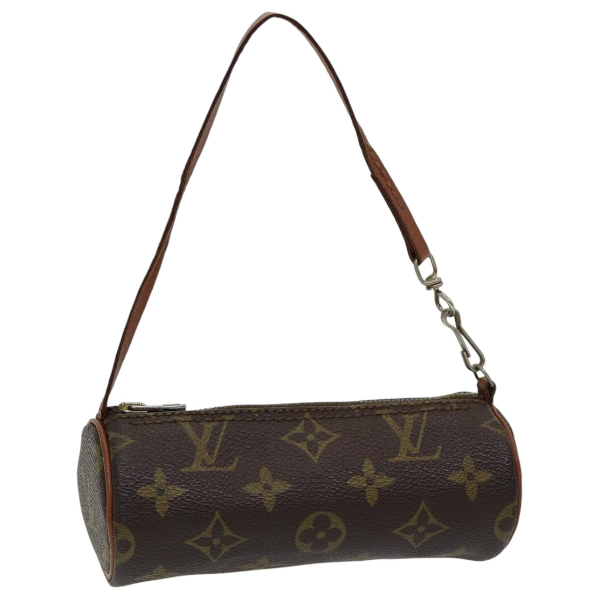 LOUIS VUITTON Monogram Papillon Pouch LV Auth 86331