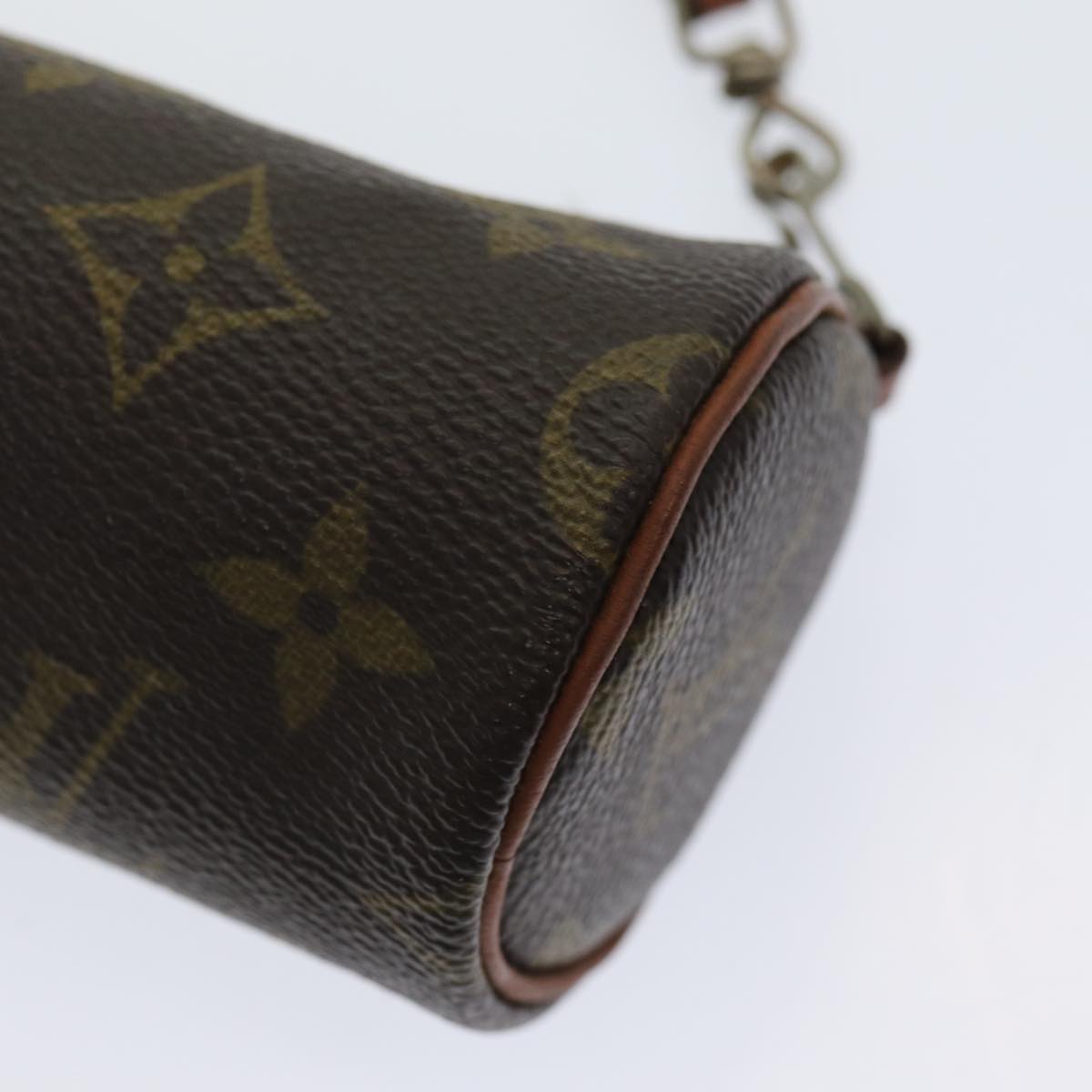 LOUIS VUITTON Monogram Papillon Pouch LV Auth 86331