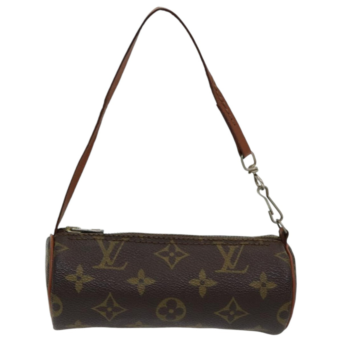 LOUIS VUITTON Monogram Papillon Pouch LV Auth 86331