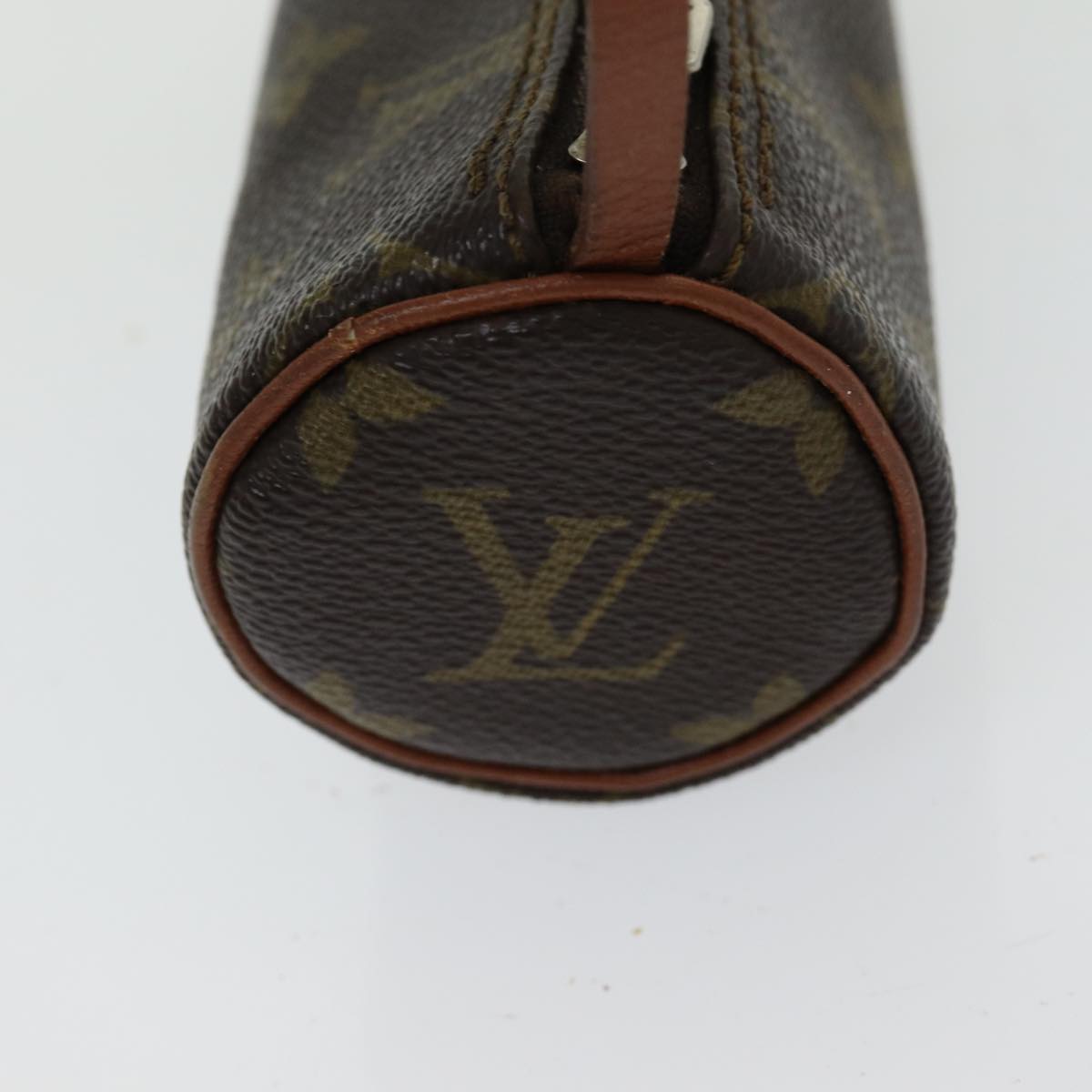 LOUIS VUITTON Monogram Papillon Pouch LV Auth 86331