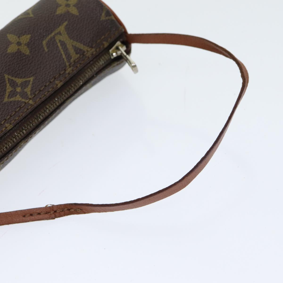 LOUIS VUITTON Monogram Papillon Pouch LV Auth 86331