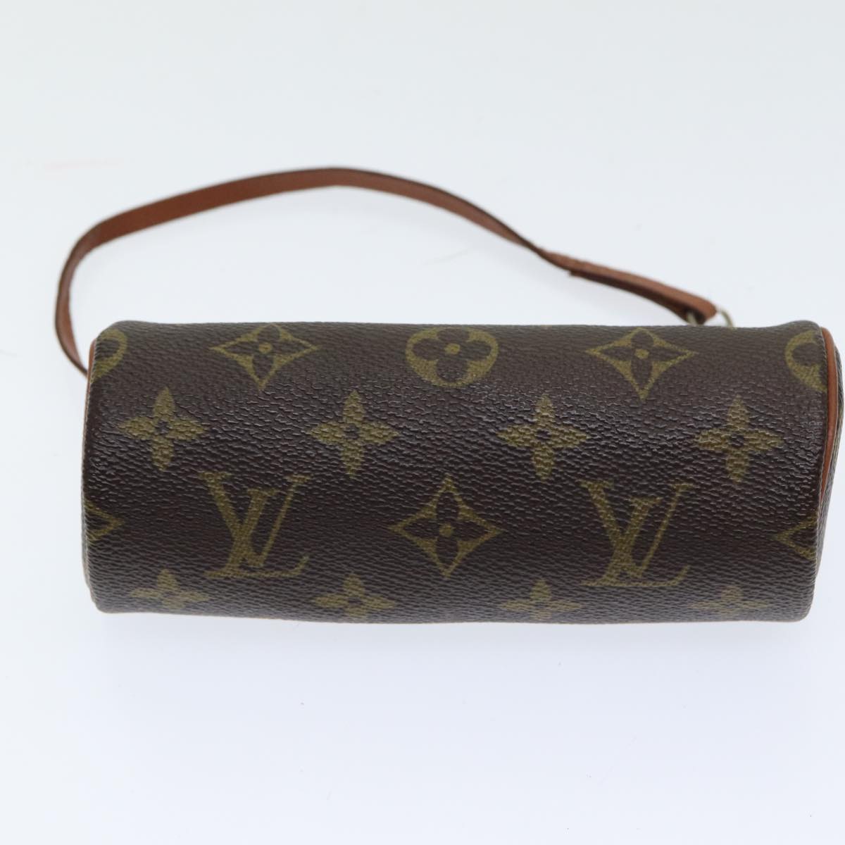 LOUIS VUITTON Monogram Papillon Pouch LV Auth 86331