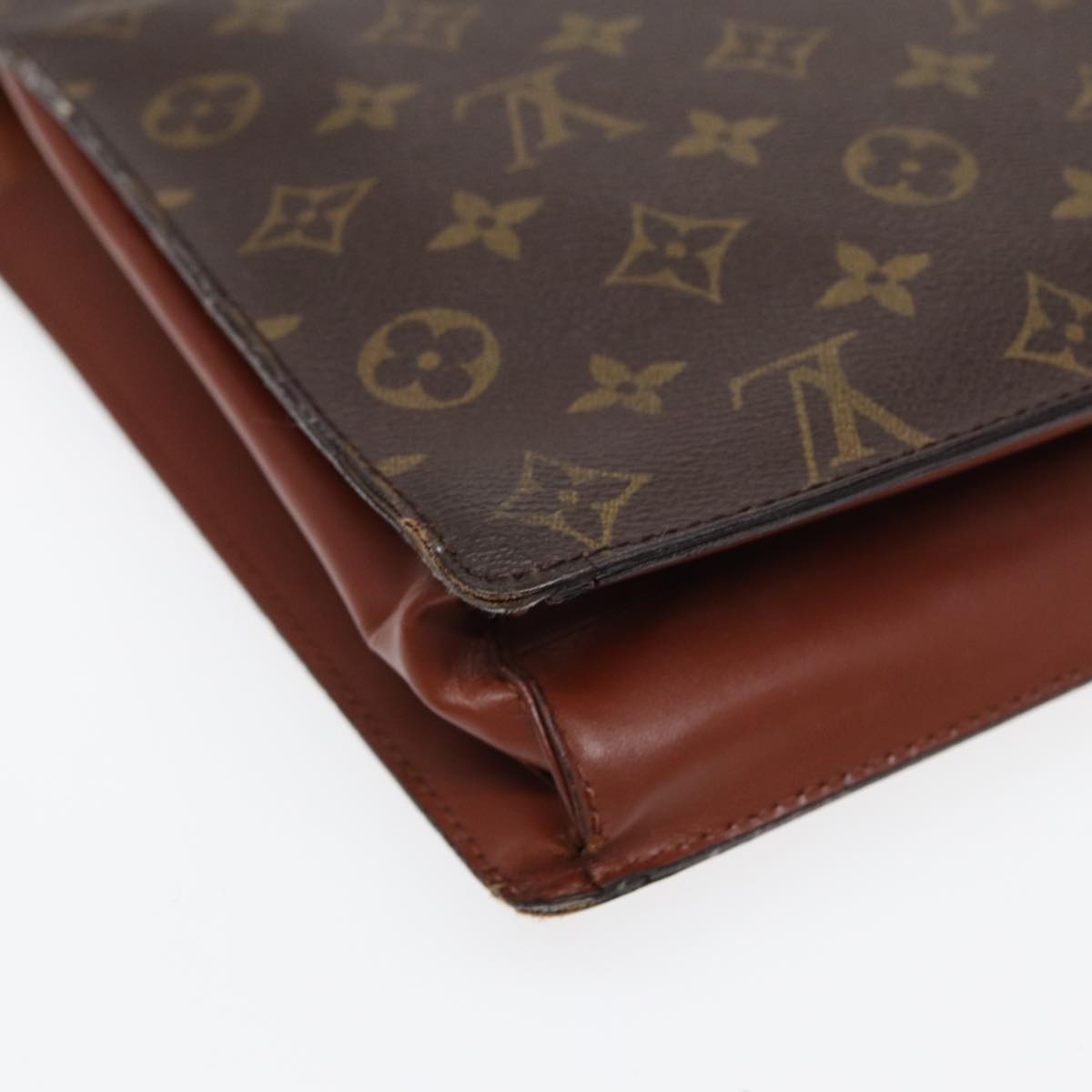 LOUIS VUITTON Monogram Monceau 28 Hand Bag 2way M51185 LV Auth 86352