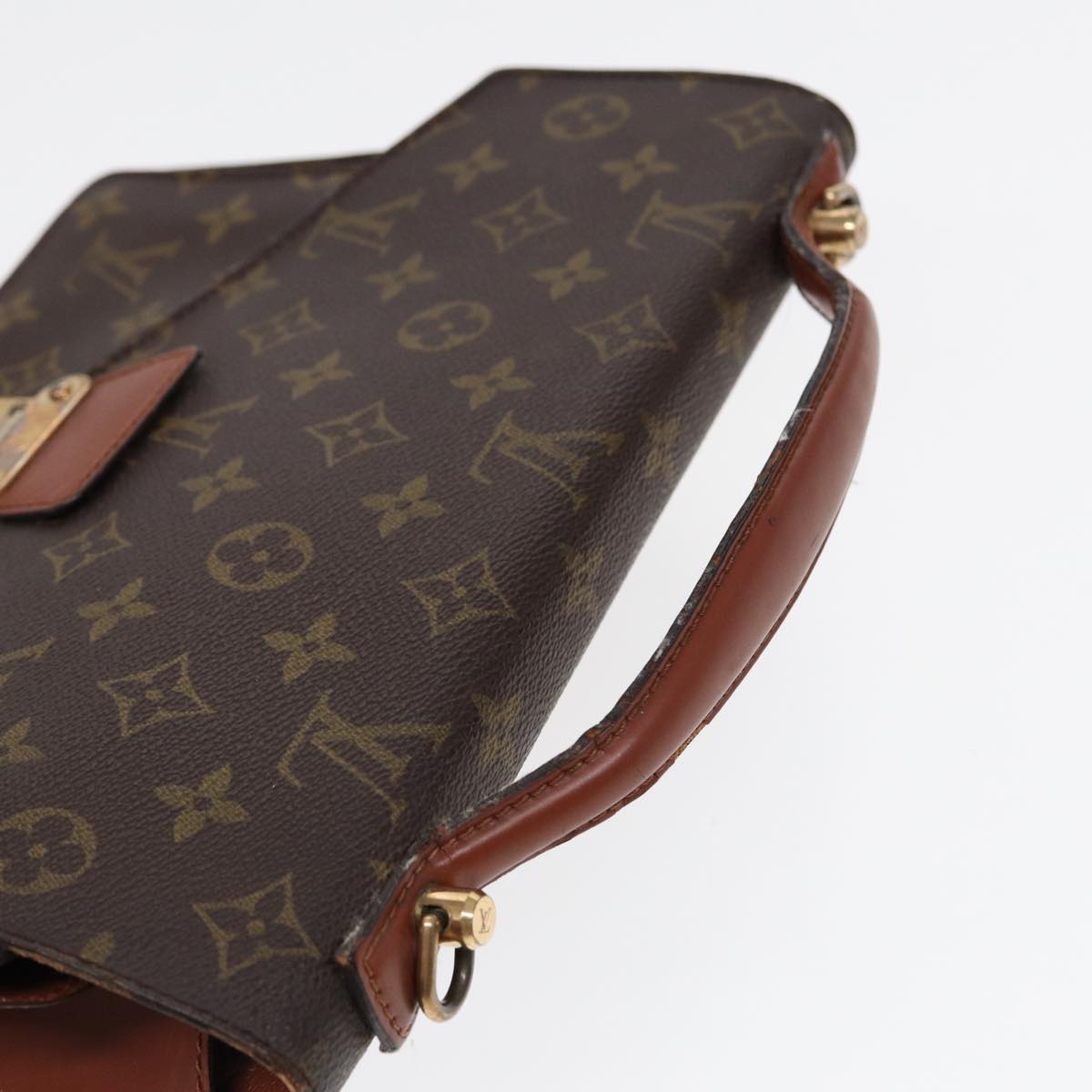 LOUIS VUITTON Monogram Monceau 28 Hand Bag 2way M51185 LV Auth 86352