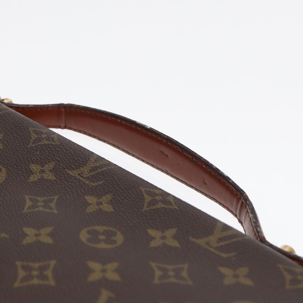 LOUIS VUITTON Monogram Monceau 28 Hand Bag 2way M51185 LV Auth 86352