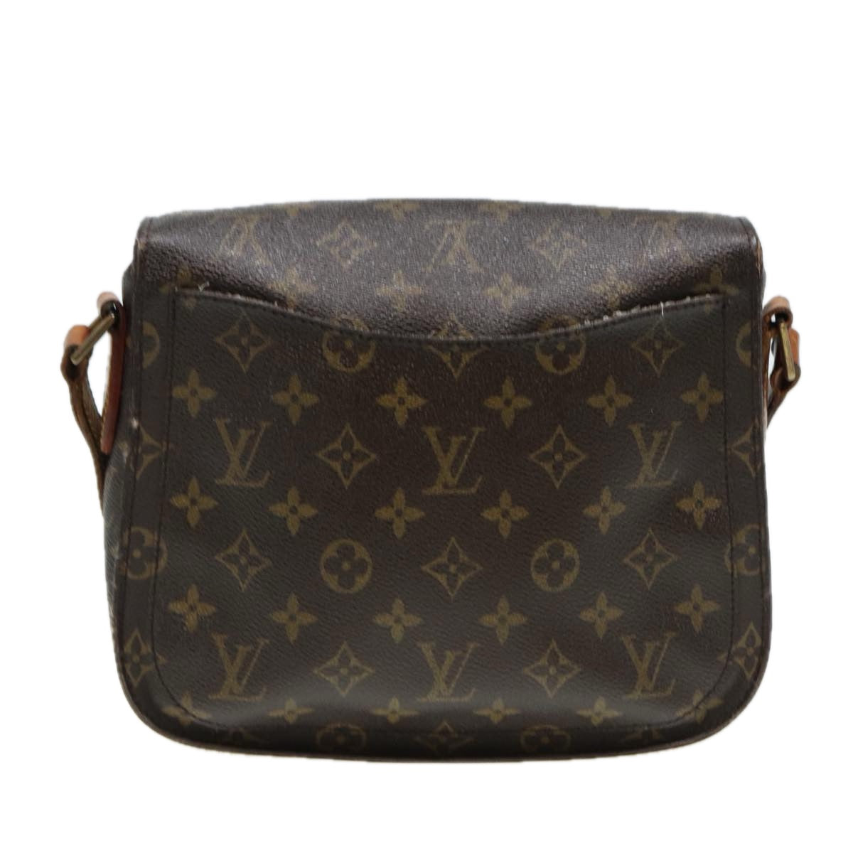 LOUIS VUITTON Monogram Saint Cloud GM Shoulder Bag M51242 LV Auth 86353