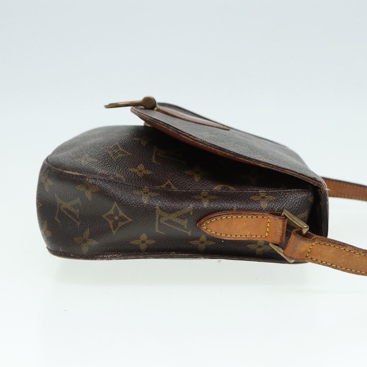 LOUIS VUITTON Monogram Saint Cloud GM Shoulder Bag M51242 LV Auth 86353