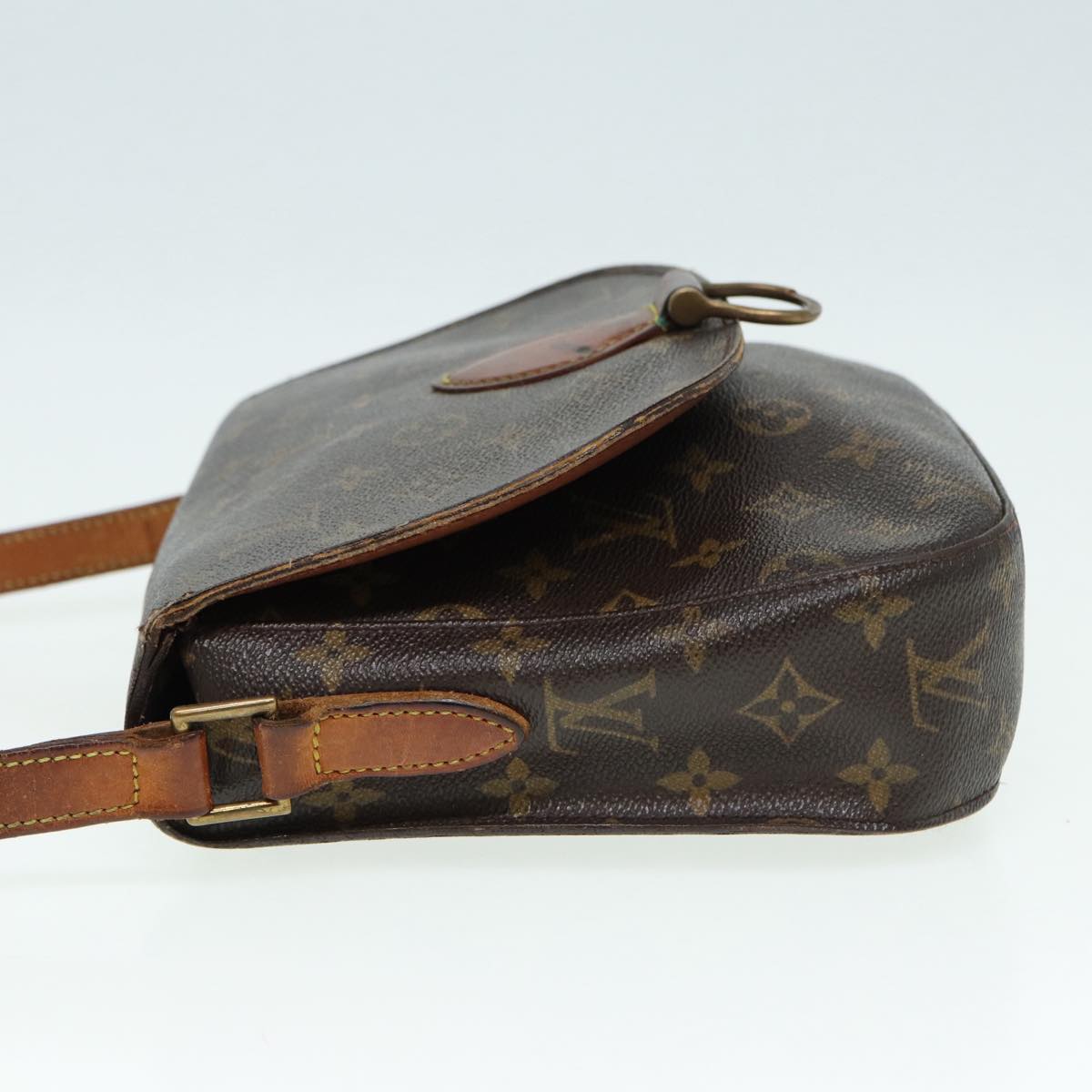 LOUIS VUITTON Monogram Saint Cloud GM Shoulder Bag M51242 LV Auth 86353