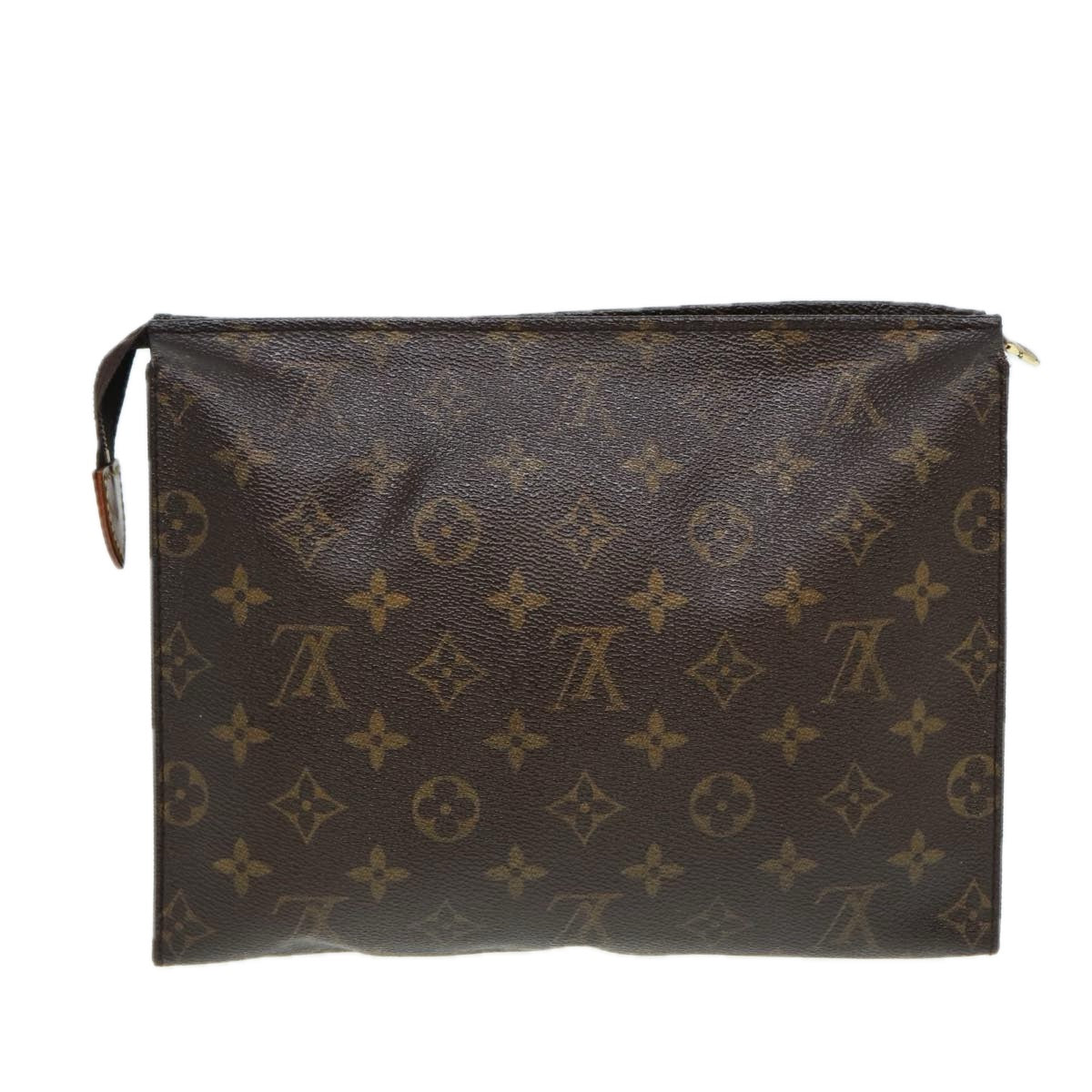 LOUIS VUITTON Monogram Poche Toilette 26 Pouch M47542 LV Auth 86356 - 0