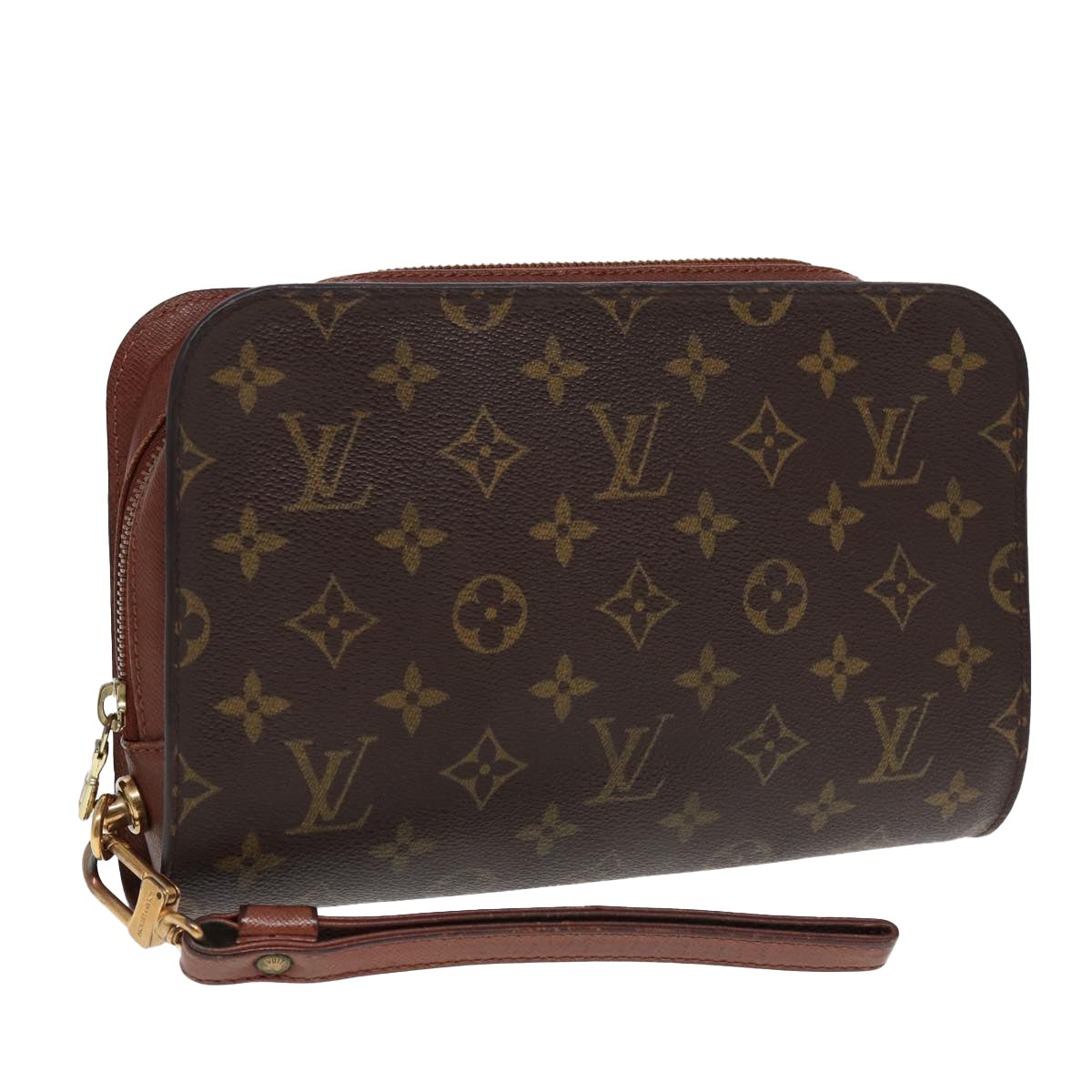 LOUIS VUITTON Monogram Orsay Clutch Bag M51790 LV Auth 86362