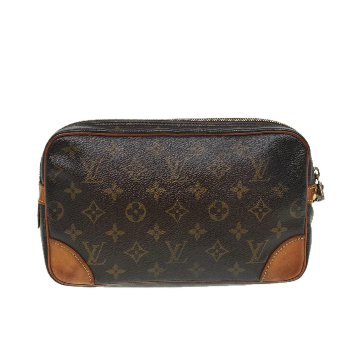 LOUIS VUITTON Monogram Marly Dragonne GM Clutch Bag M51825 LV Auth 86366 - 0