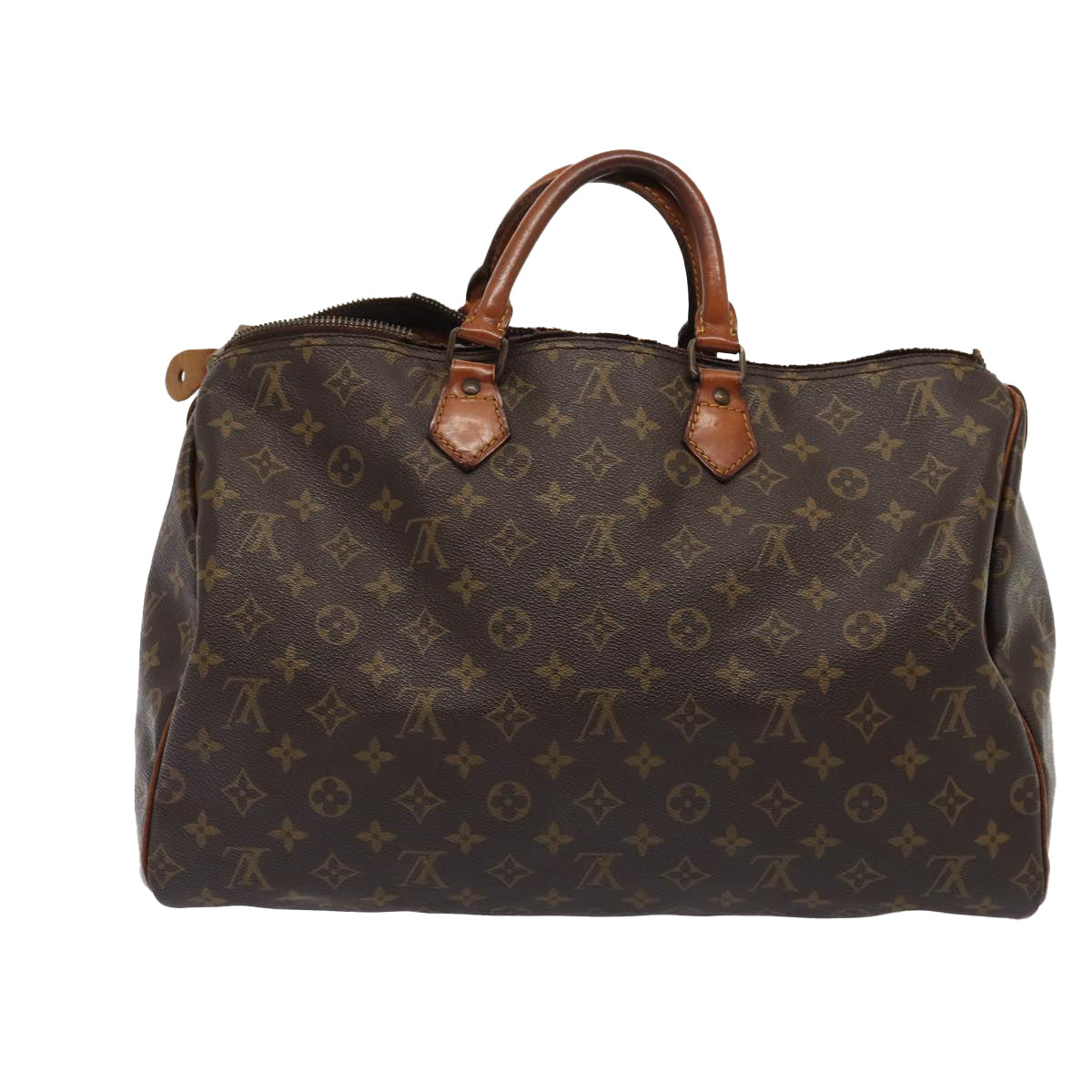 LOUIS VUITTON Monogram Speedy 40 Hand Bag M41522 LV Auth 86396