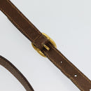 GUCCI GG Canvas Web Sherry Line Shoulder Bag PVC Beige Green Red Auth 86406-8