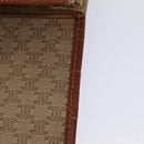 CELINE Macadam Canvas Hand Bag Beige Gold Auth 86426-10