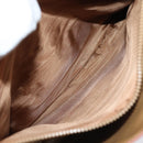 CELINE Macadam Canvas Hand Bag Beige Gold Auth 86426-24
