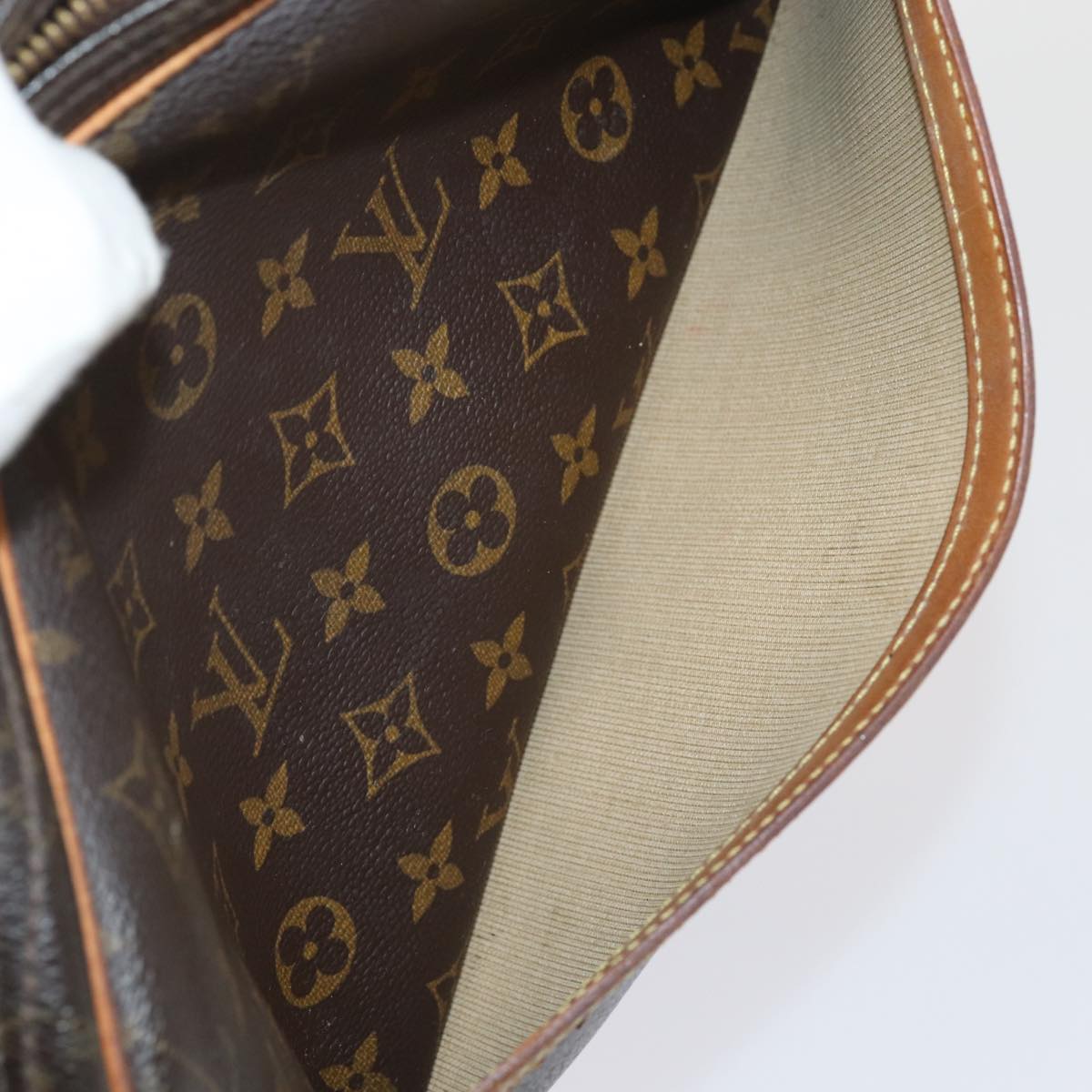 LOUIS VUITTON Monogram Reporter PM Shoulder Bag M45254 LV Auth 86465