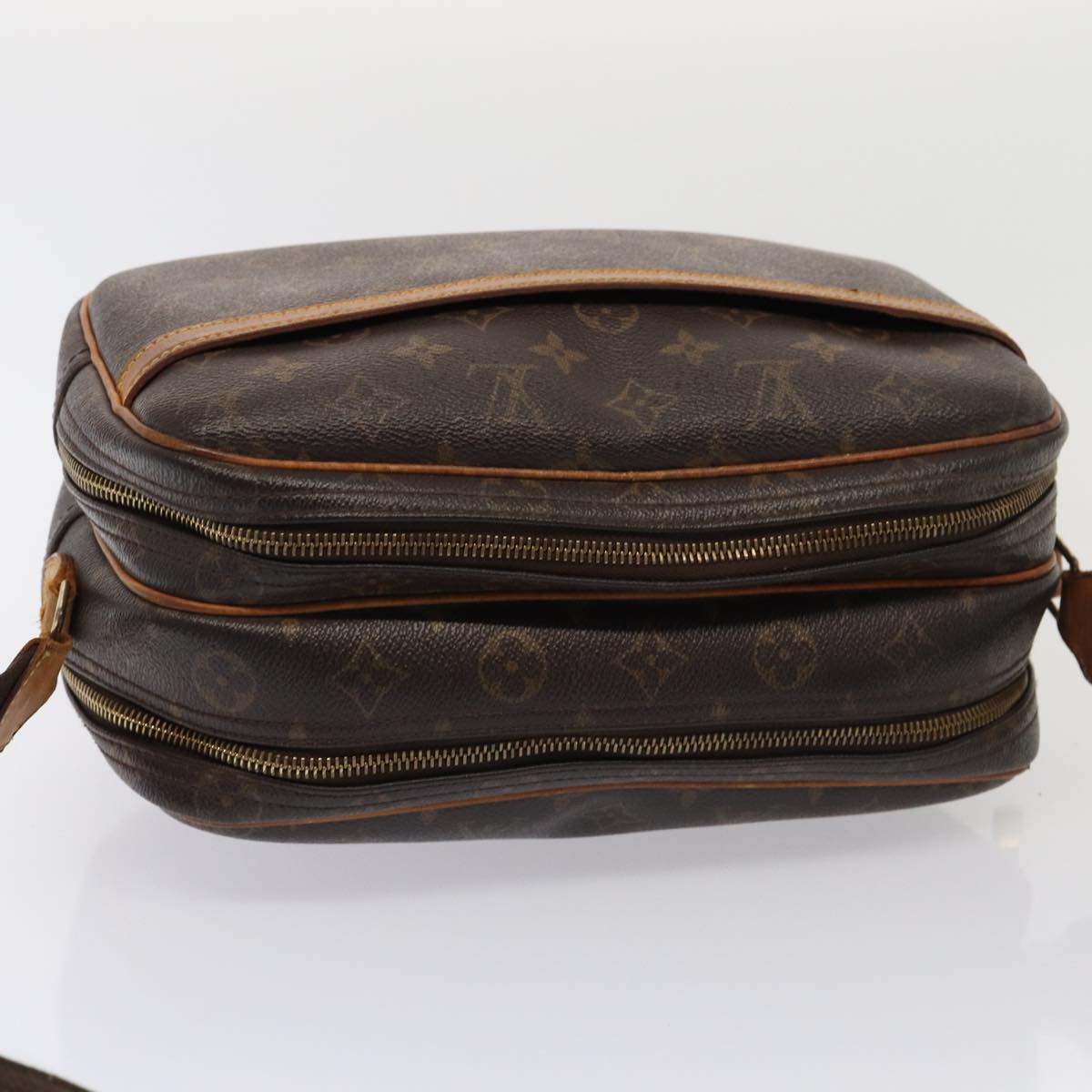 LOUIS VUITTON Monogram Reporter PM Shoulder Bag M45254 LV Auth 86465