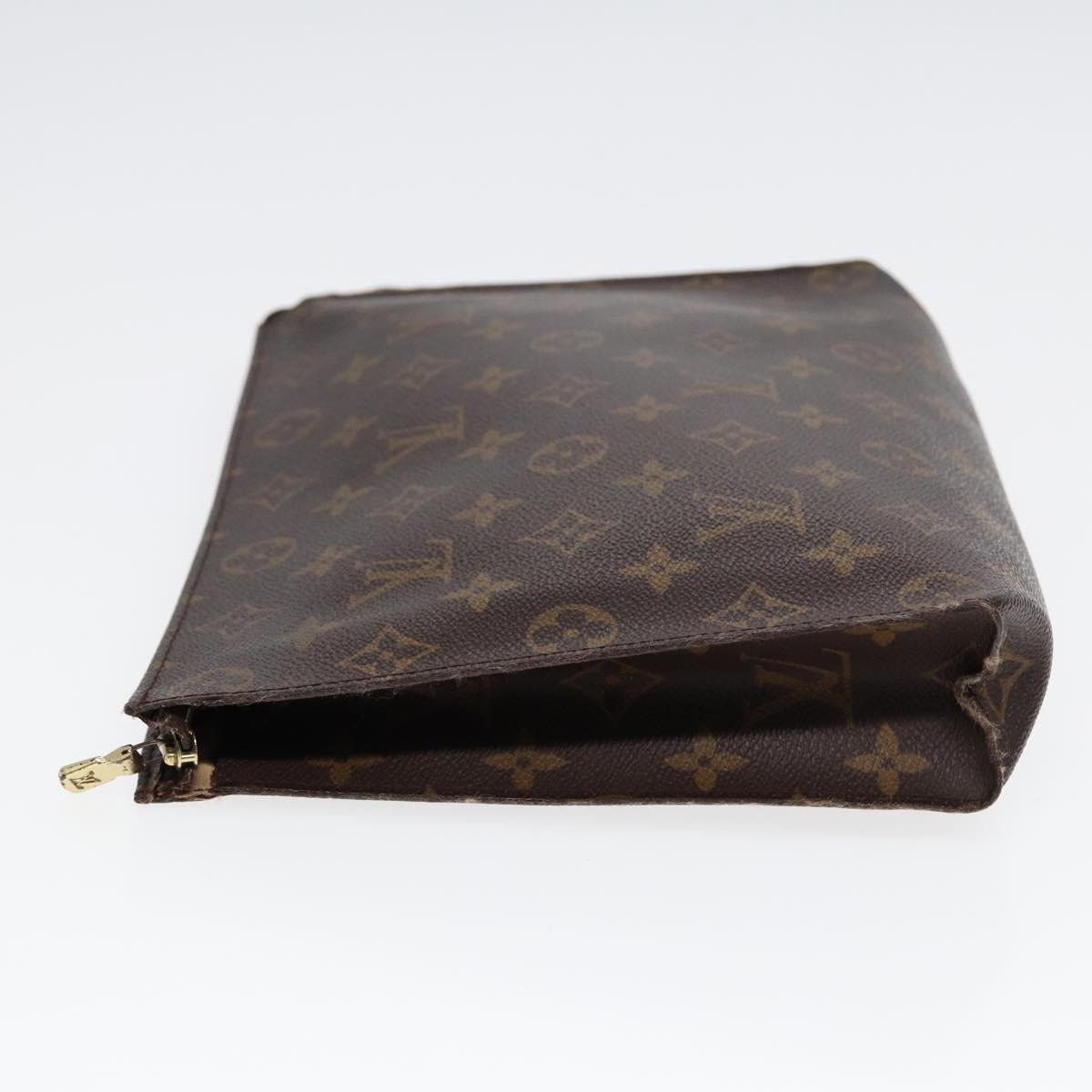 LOUIS VUITTON Monogram Poche Toilette 26 Pouch M47542 LV Auth 86483