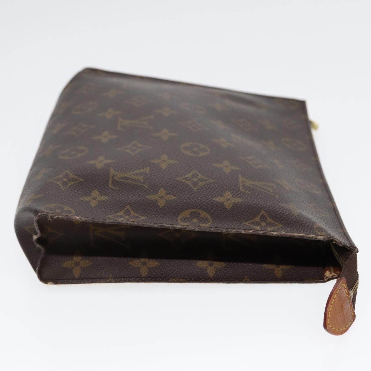 LOUIS VUITTON Monogram Poche Toilette 26 Pouch M47542 LV Auth 86483