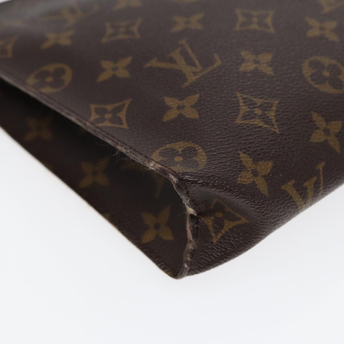 LOUIS VUITTON Monogram Poche Toilette 26 Pouch M47542 LV Auth 86483