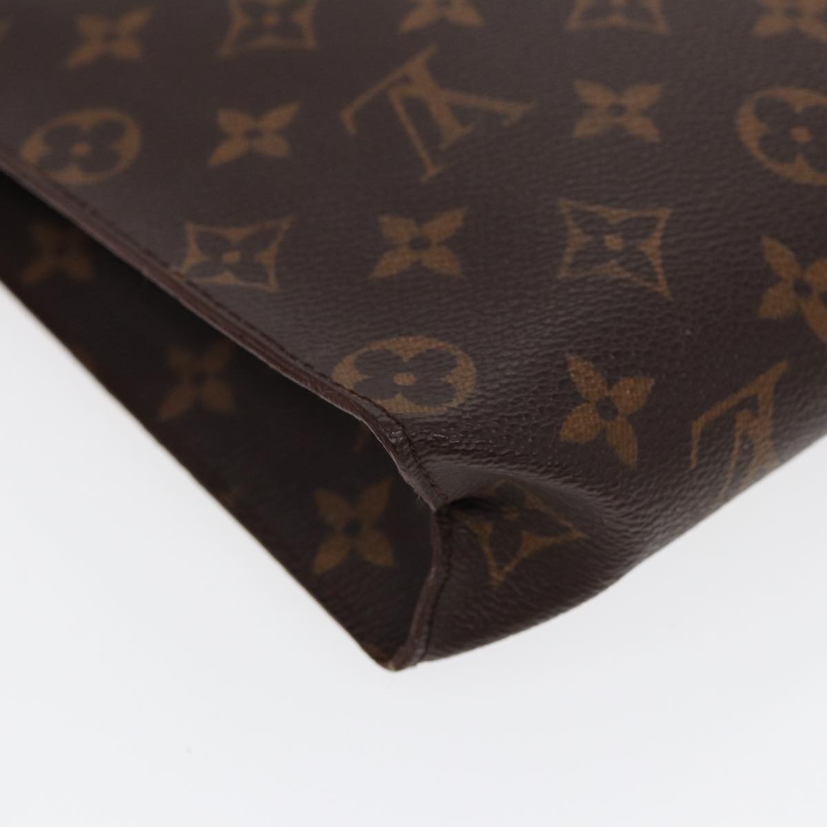 LOUIS VUITTON Monogram Poche Toilette 26 Pouch M47542 LV Auth 86485