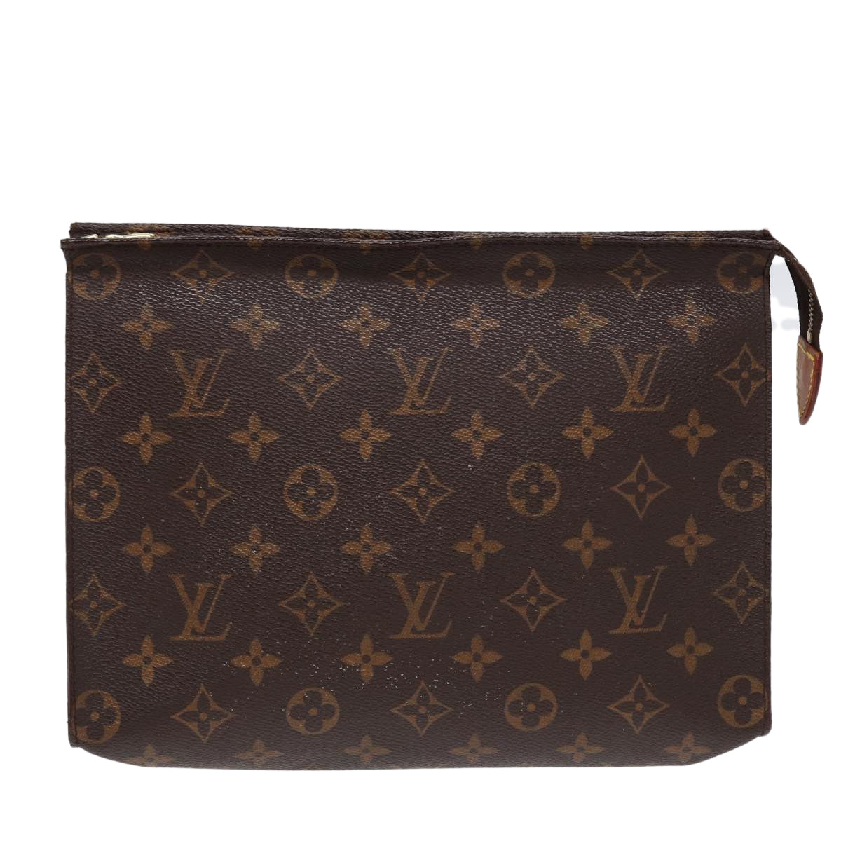 LOUIS VUITTON Monogram Poche Toilette 26 Pouch M47542 LV Auth 86485