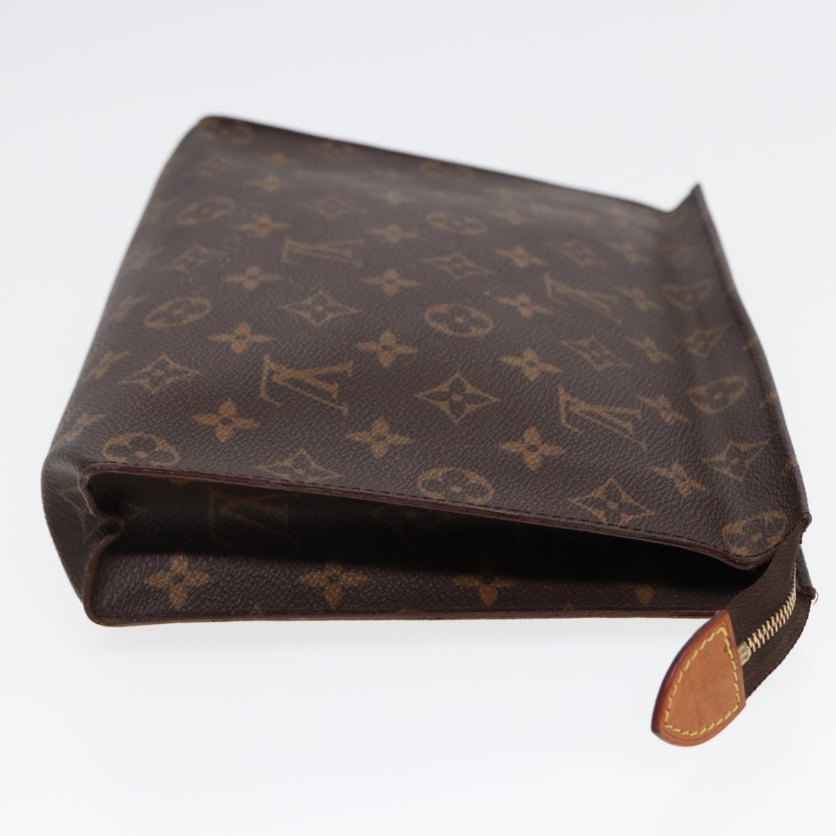 LOUIS VUITTON Monogram Poche Toilette 26 Pouch M47542 LV Auth 86485