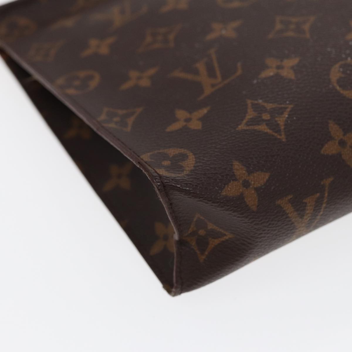 LOUIS VUITTON Monogram Poche Toilette 26 Pouch M47542 LV Auth 86485