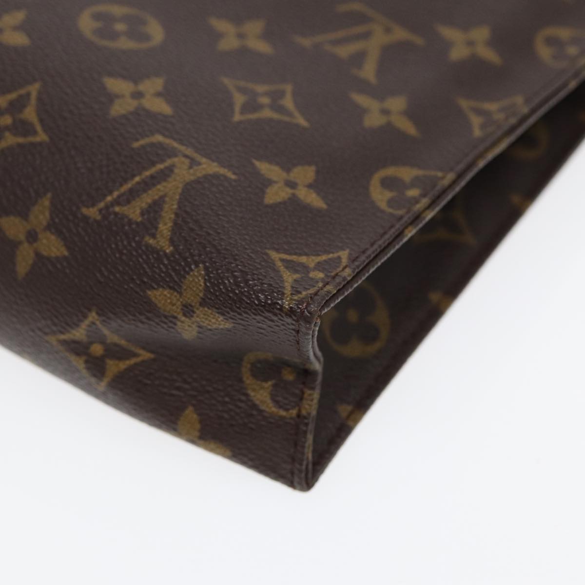 LOUIS VUITTON Monogram Poche Toilette 26 Pouch M47542 LV Auth 86487