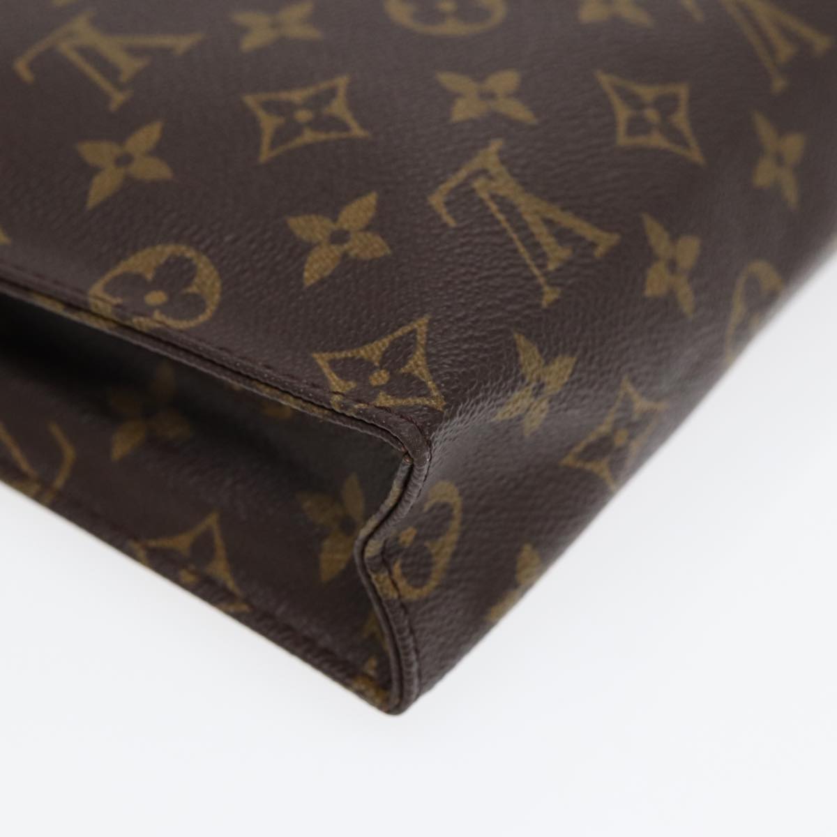 LOUIS VUITTON Monogram Poche Toilette 26 Pouch M47542 LV Auth 86487