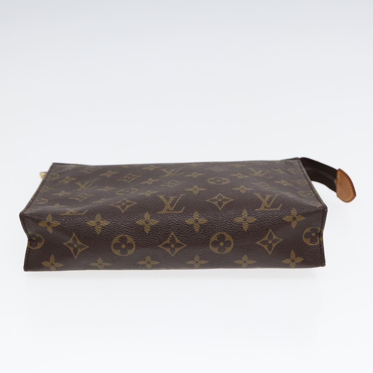 LOUIS VUITTON Monogram Poche Toilette 26 Pouch M47542 LV Auth 86487