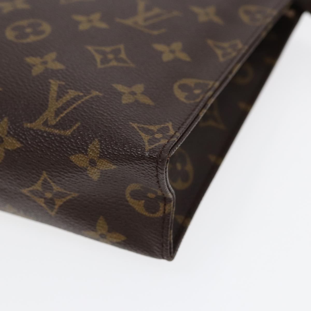 LOUIS VUITTON Monogram Poche Toilette 26 Pouch M47542 LV Auth 86487